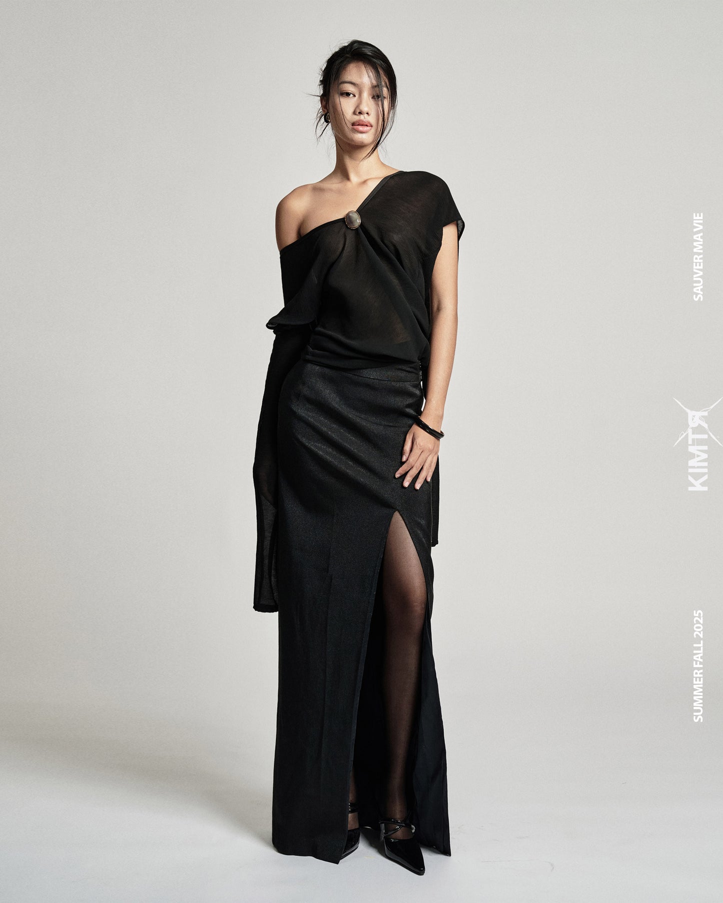 COURBE TANK SCARF TOP