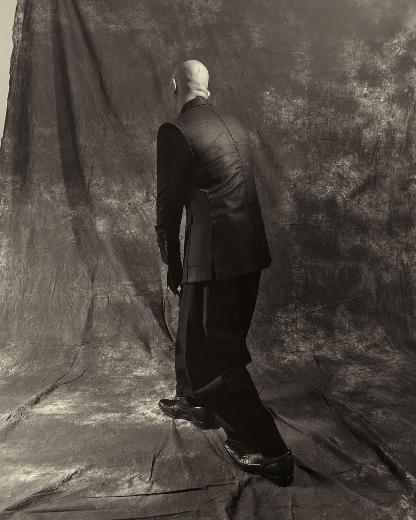 CHARCOAL LINEN BLAZER