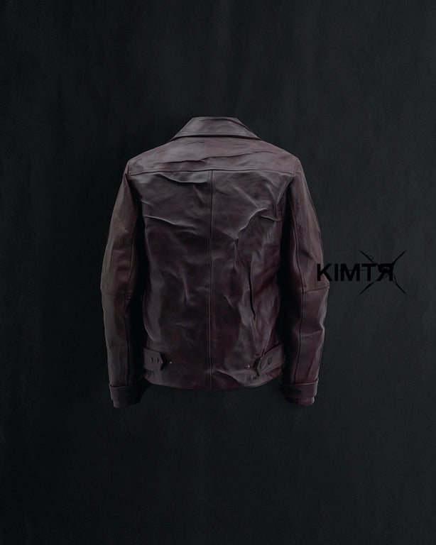 OLD SKIN WRINKLE LEATHER JACKET