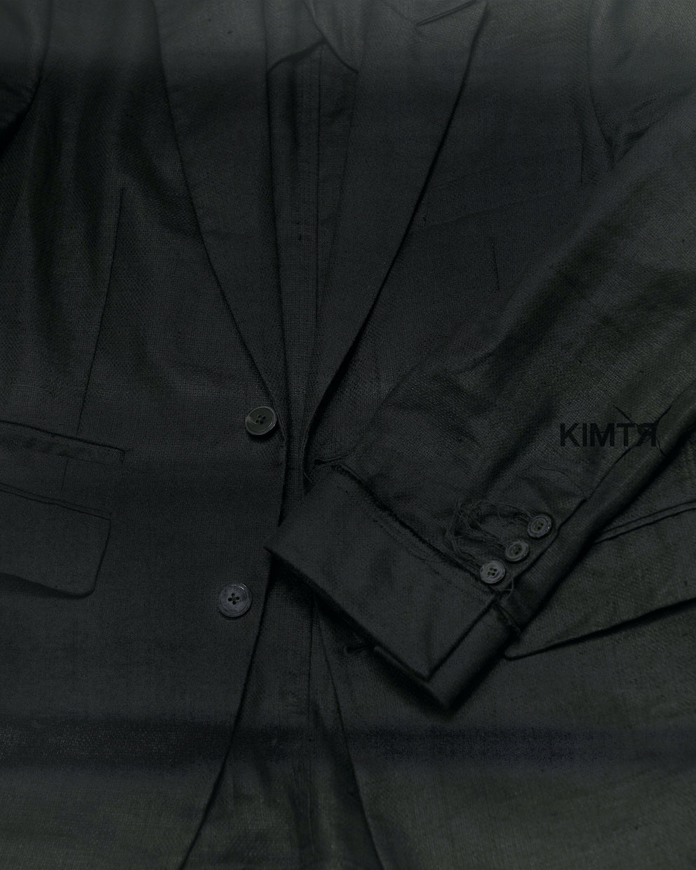 CHARCOAL LINEN BLAZER