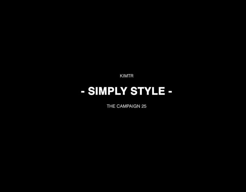 KIMTR - SIMPLY STYLE