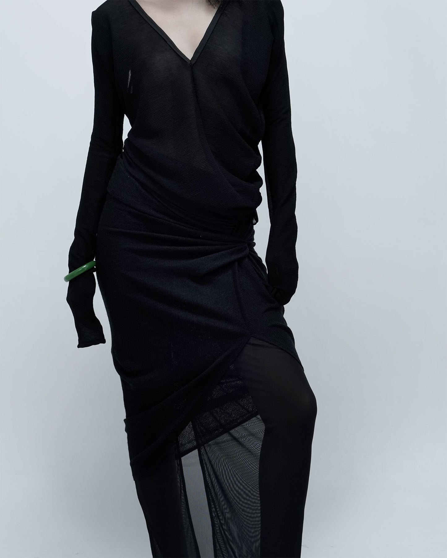 COURBE TANK SCARF TOP