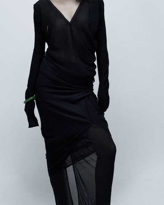 COURBE TANK SCARF TOP