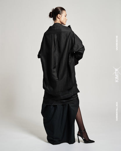 SHANGHAI UP SIDE DOWN SHIRT