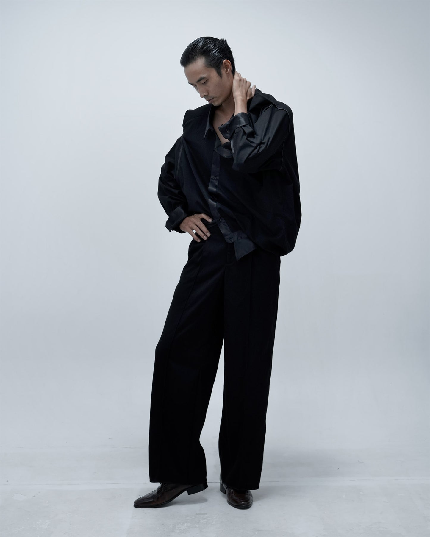 SHANGHAI UP SIDE DOWN SHIRT