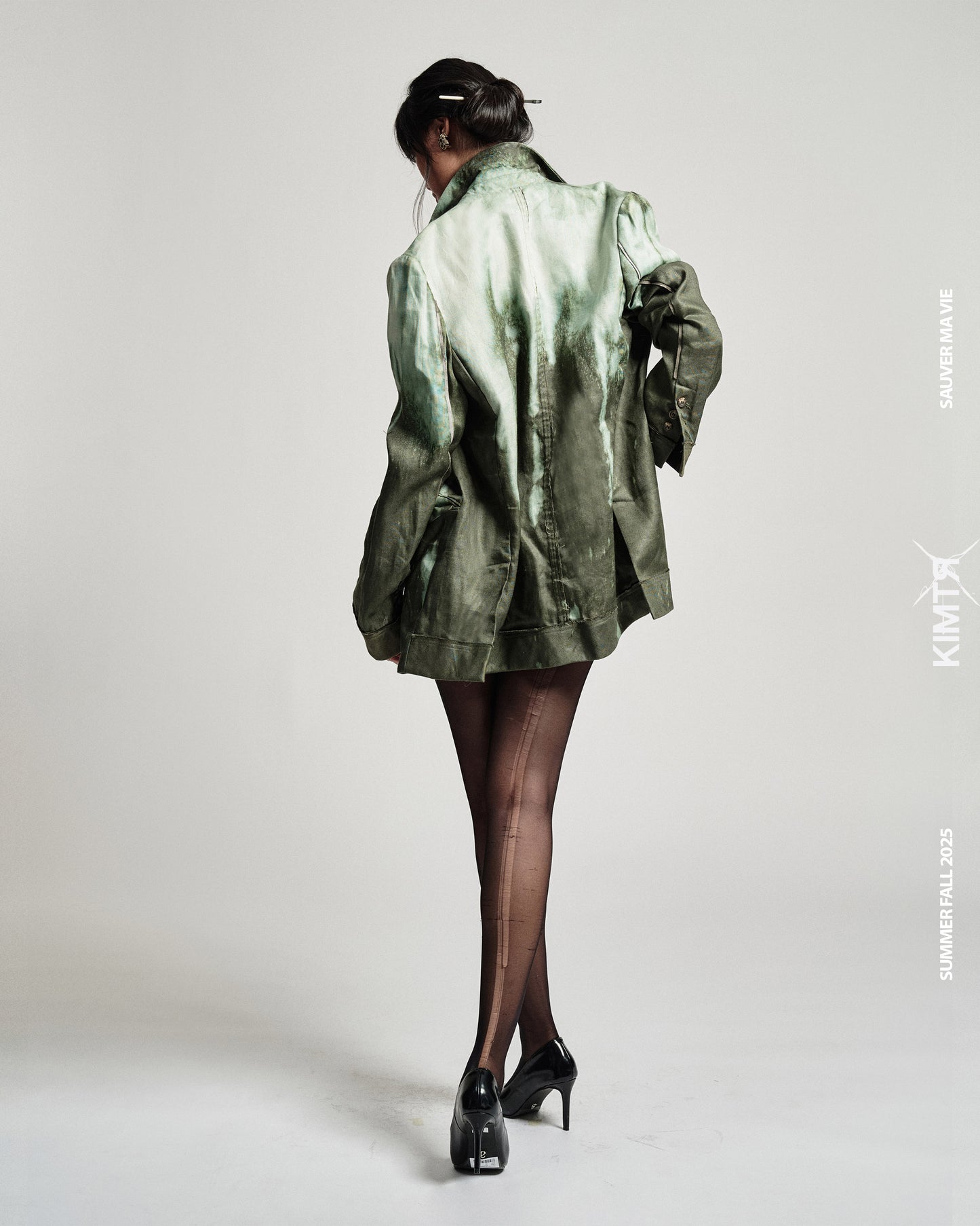 POISON-BLICH LINEN BLAZER