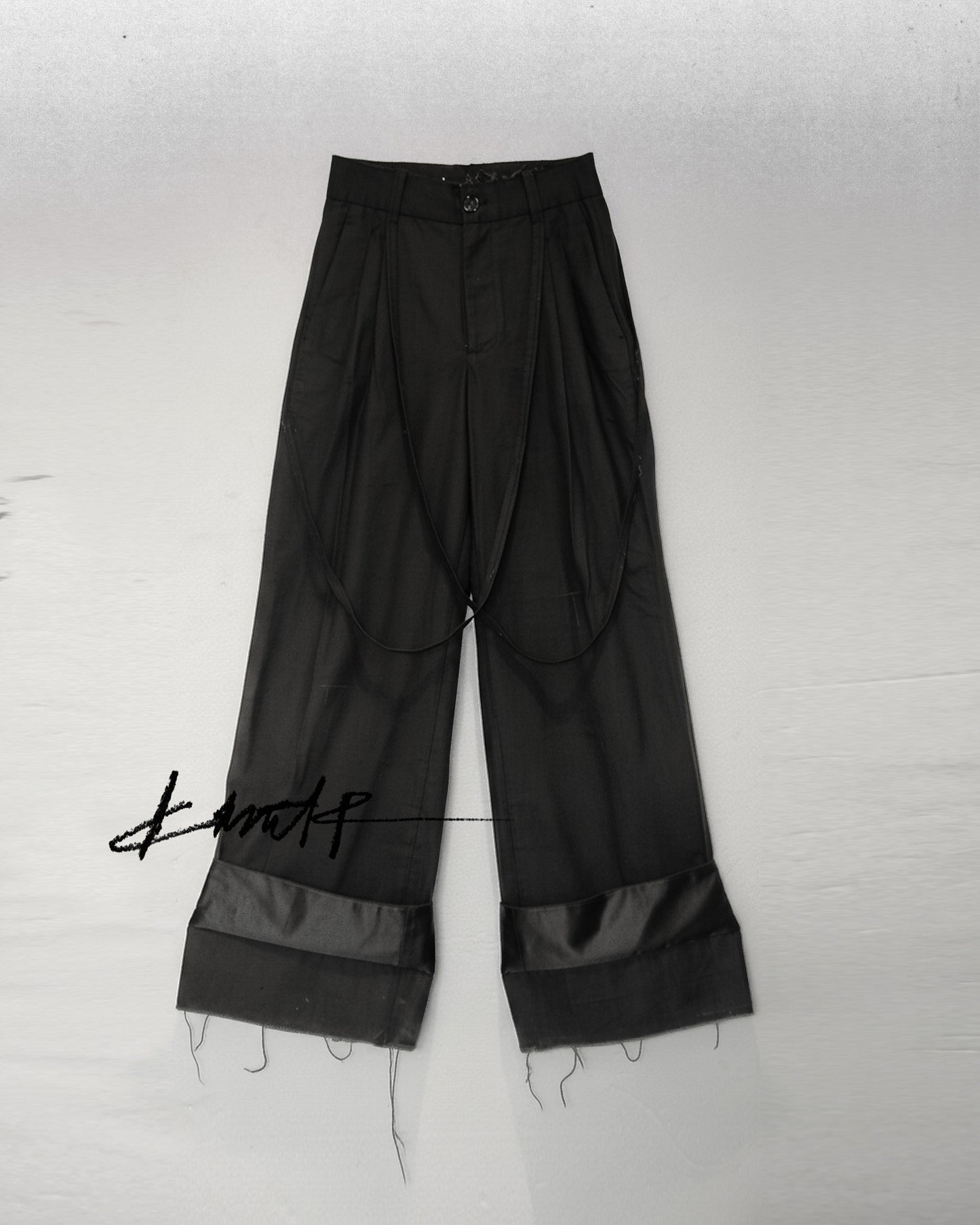 JEAN-MARC SILKFLAP TROUSERS