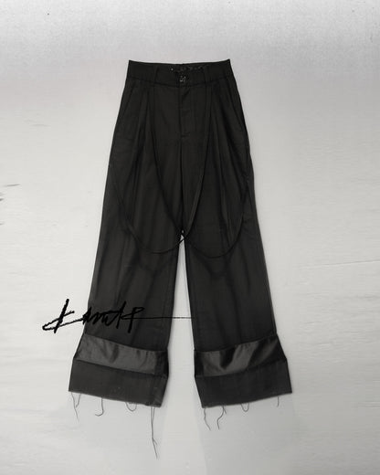 JEAN-MARC SILKFLAP TROUSERS