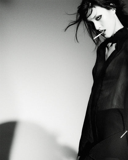 ZUNKY PLEATED DRESS SHIRT
