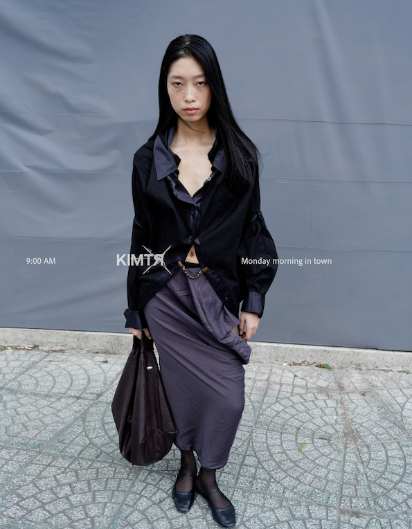 SHANGHAI UP SIDE DOWN SHIRT