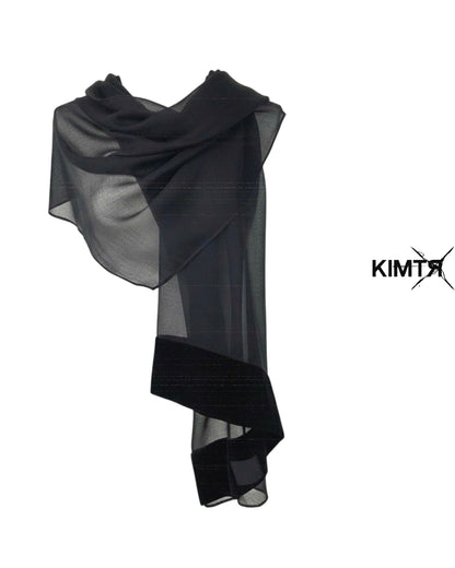 AIRY VELVET SCARF