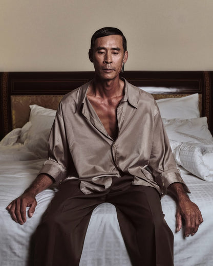 CARAMEL CASCADE SHIRT