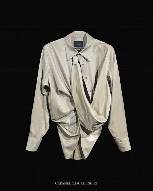 CARAMEL CASCADE SHIRT