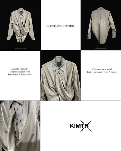 CARAMEL CASCADE SHIRT