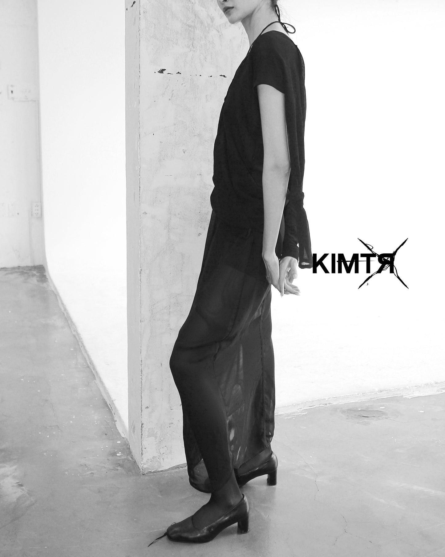 COURBE TANK SCARF TOP