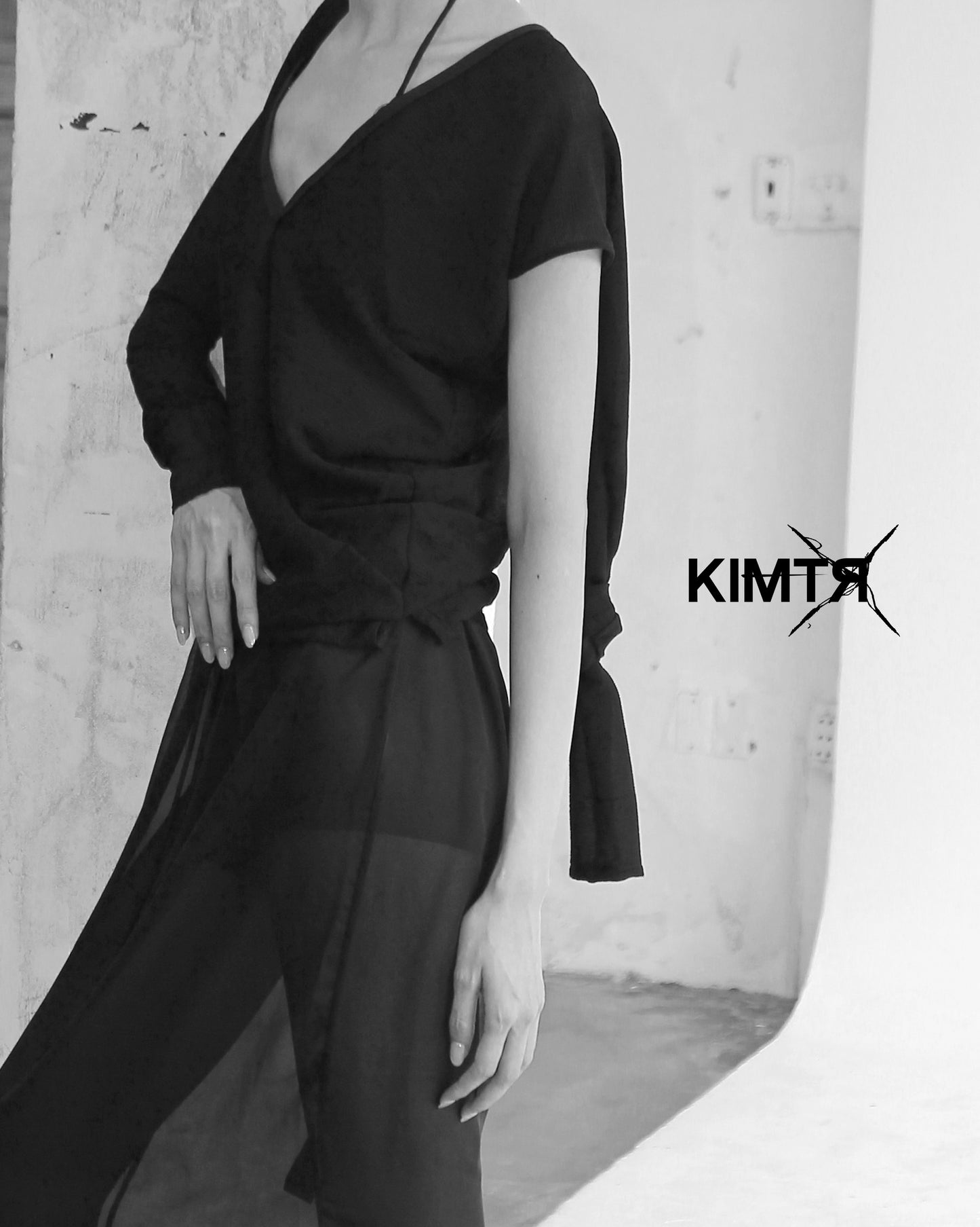 COURBE TANK SCARF TOP