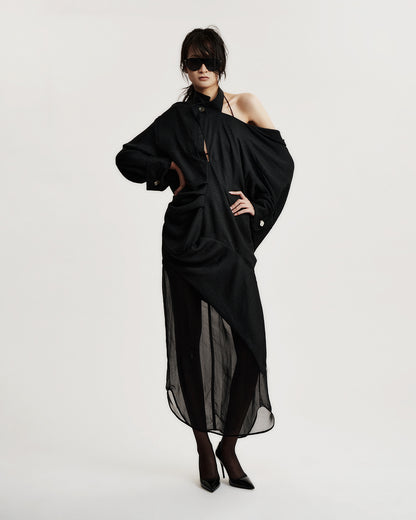 ORCHIDÉE NOIR SHIRT