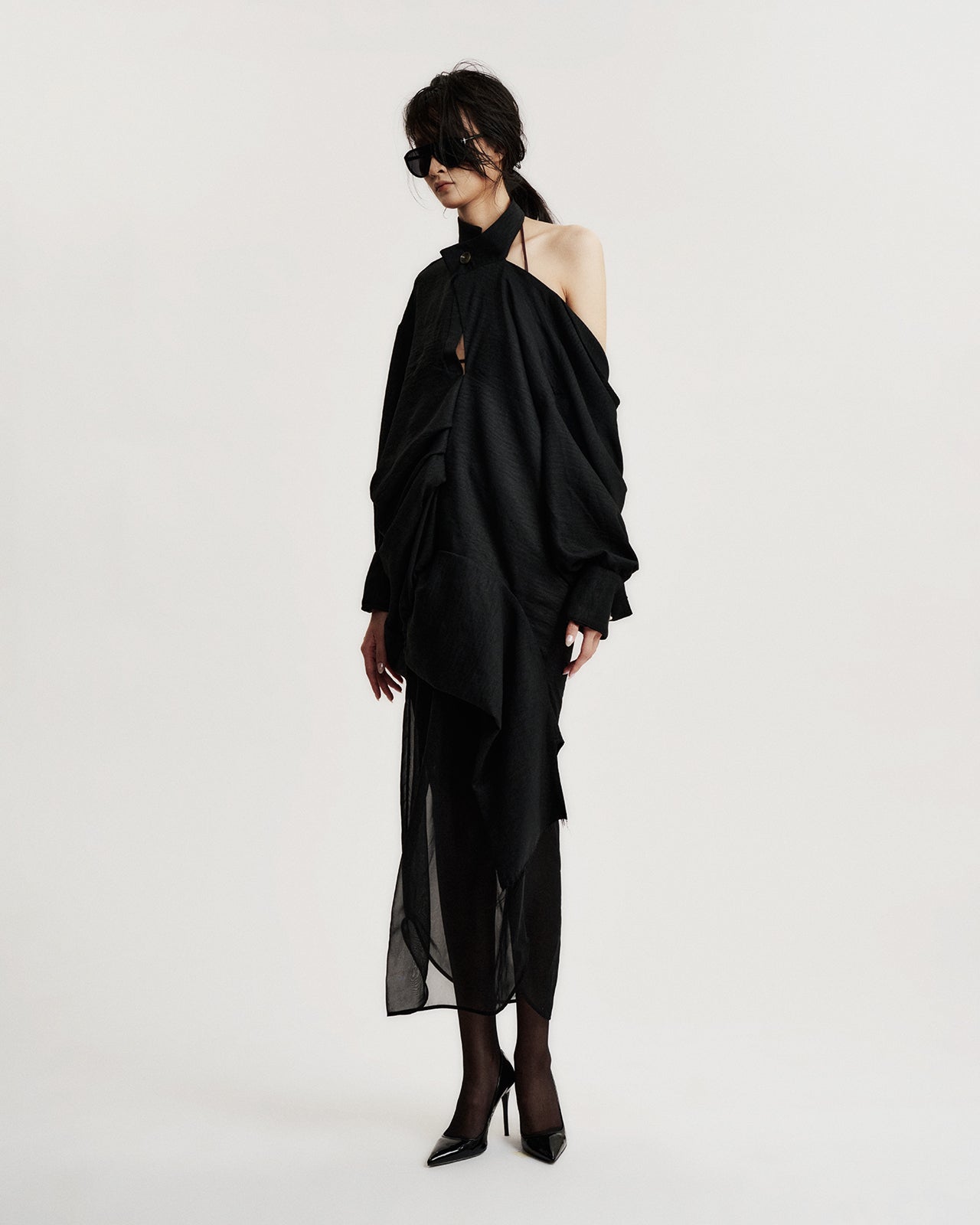 ORCHIDÉE NOIR SHIRT
