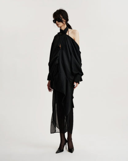 ORCHIDÉE NOIR SHIRT