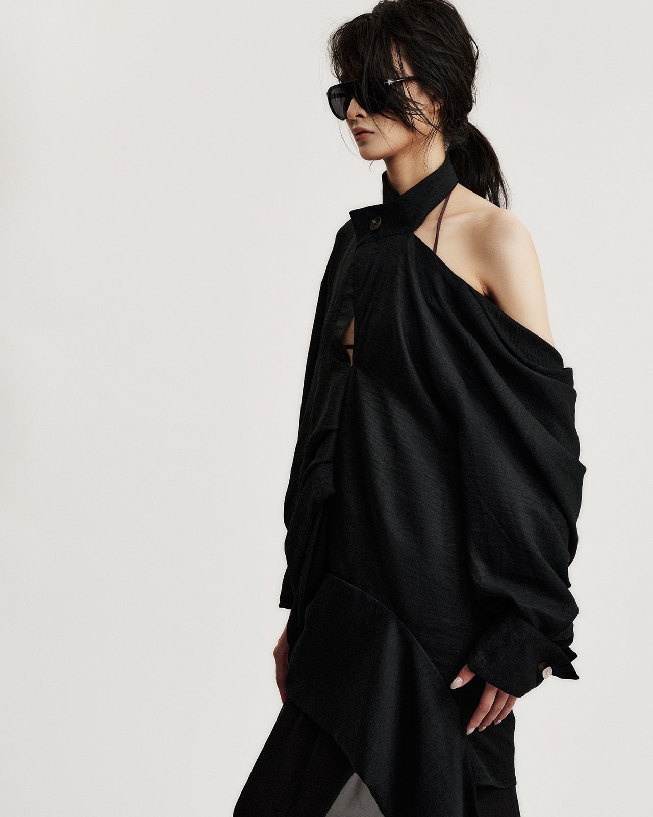ORCHIDÉE NOIR SHIRT