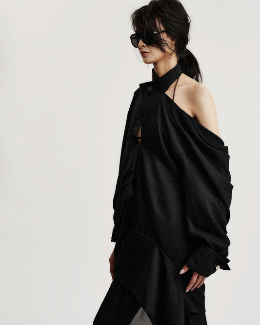 ORCHIDÉE NOIR SHIRT