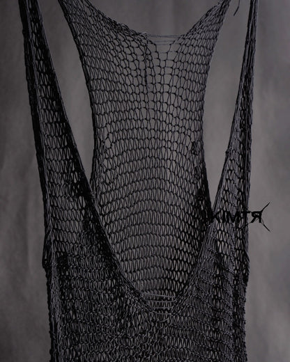 CROTCHET TANK HAND WOVEN