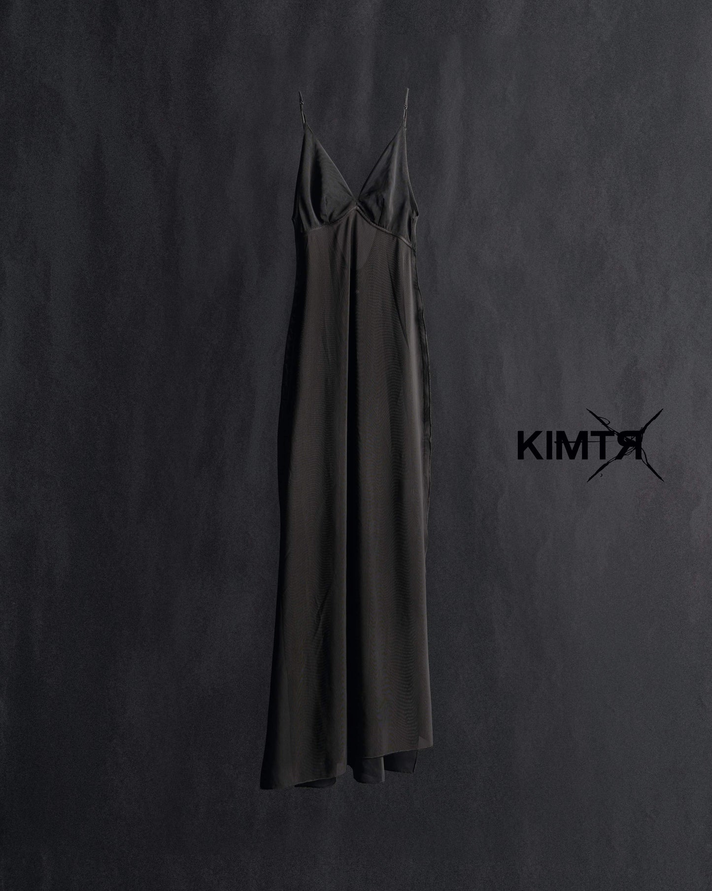 SHEER SLIP DRESS-TOP