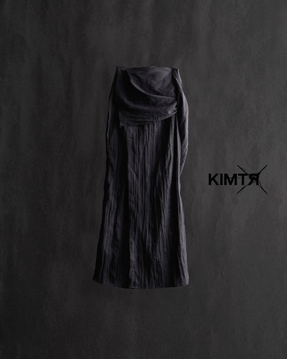 LAYERING WRINKLE SKIRT