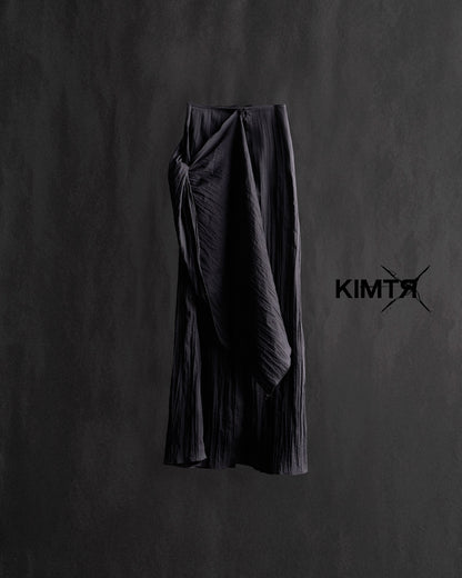 LAYERING WRINKLE SKIRT