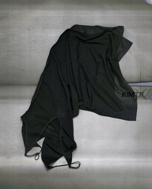 SHEER SLIP DRESS-TOP