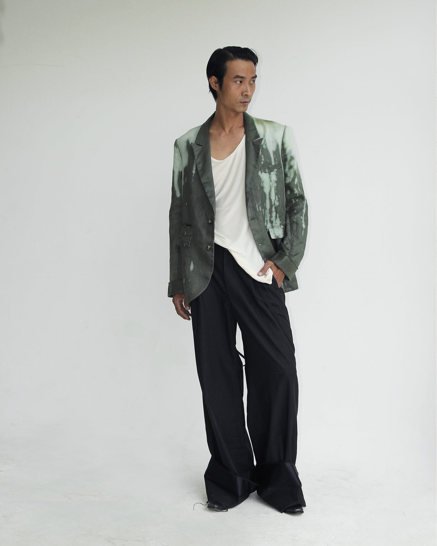 POISON-BLICH LINEN BLAZER