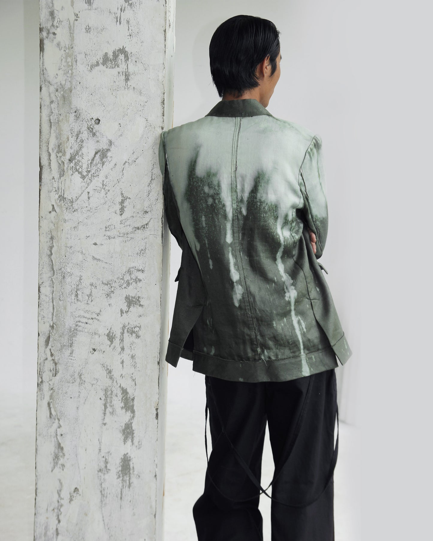 POISON-BLICH LINEN BLAZER