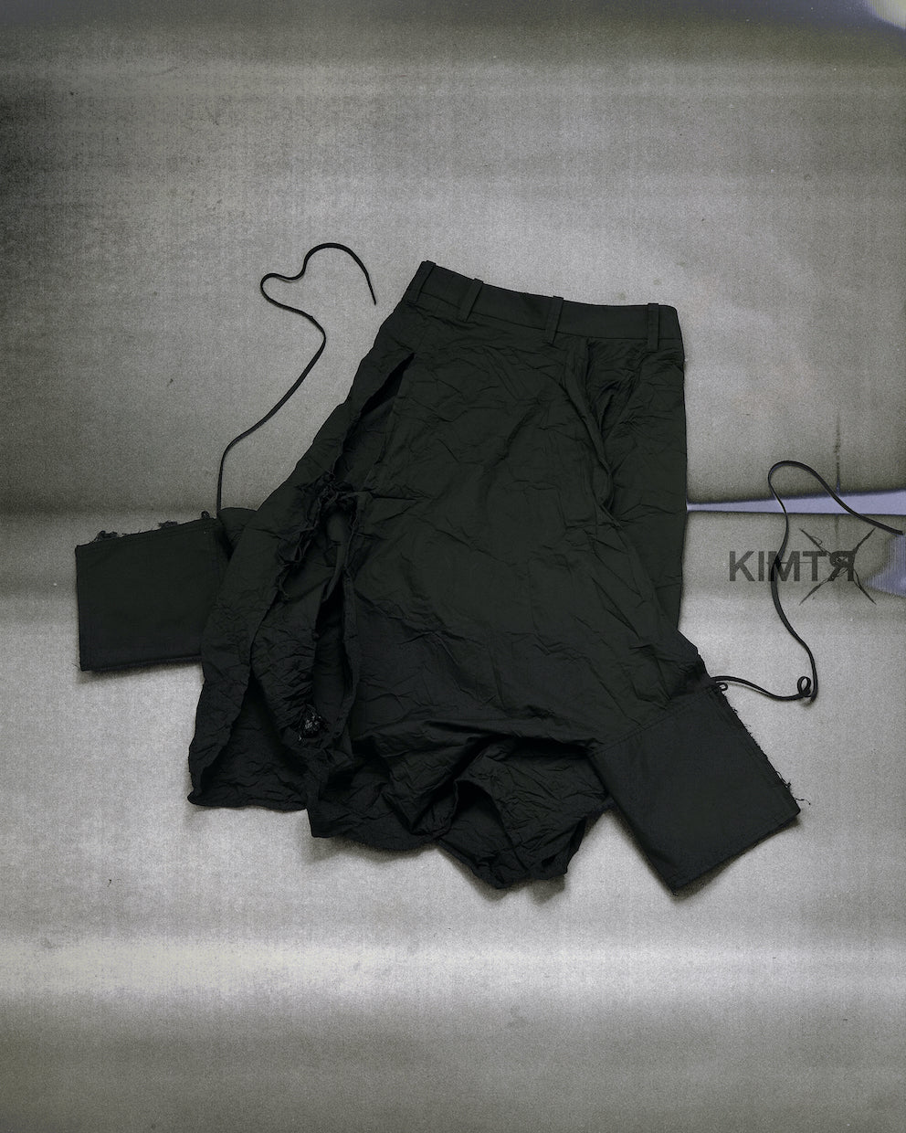 WRAPPED WRINKLE SHIRT