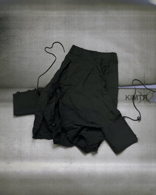 WRAPPED WRINKLE SHIRT